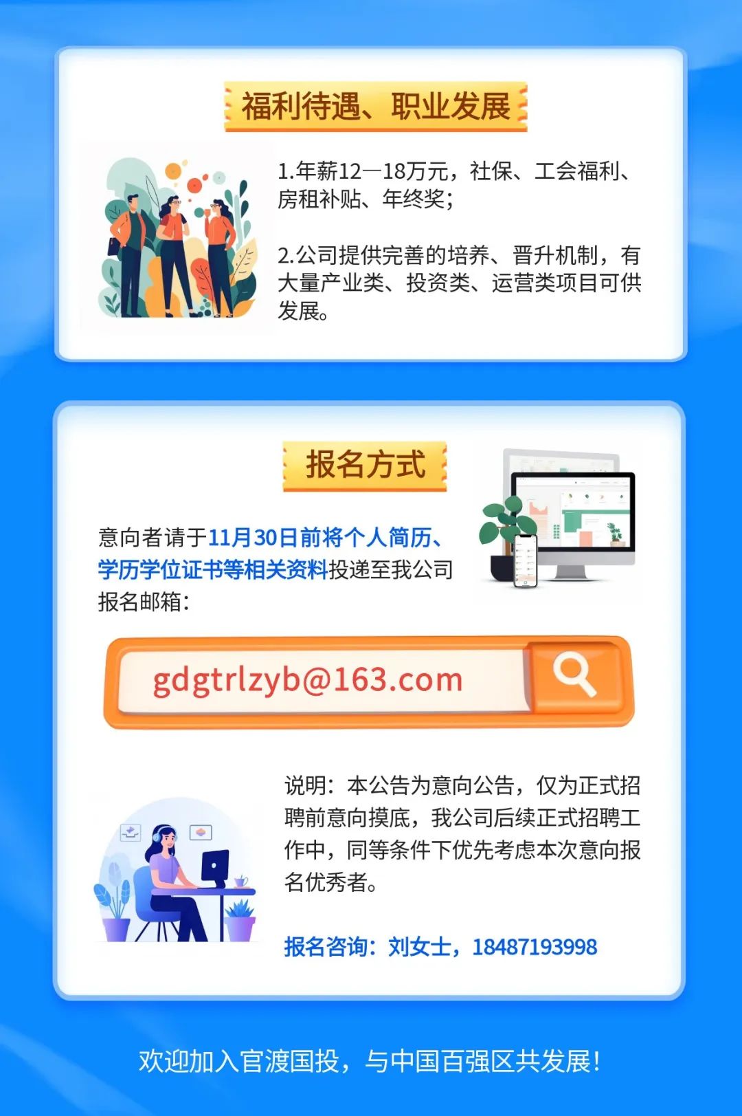 昆明市官渡区国有资产投资经营有限公司意向性招聘公告